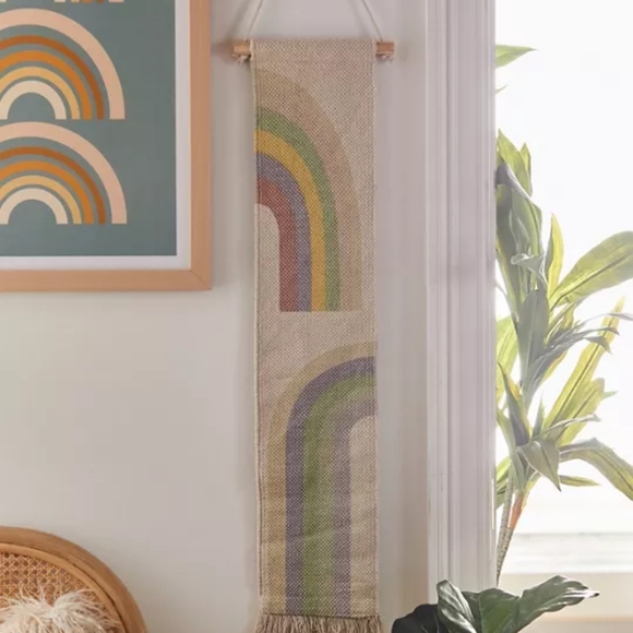 Urban Outfitters Other - NWT UO Double Rainbow Wall Hanging